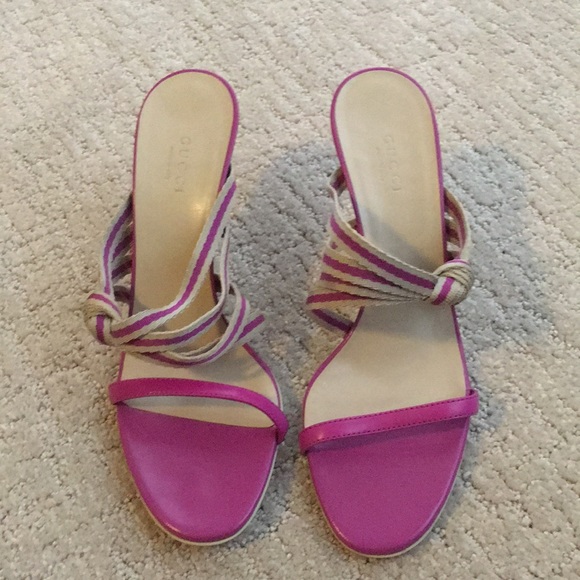 Gucci Stiletto Sandals - Picture 1 of 8